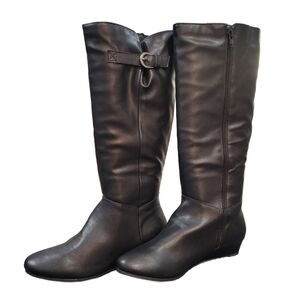 Style & Co. Faux Leather Boots